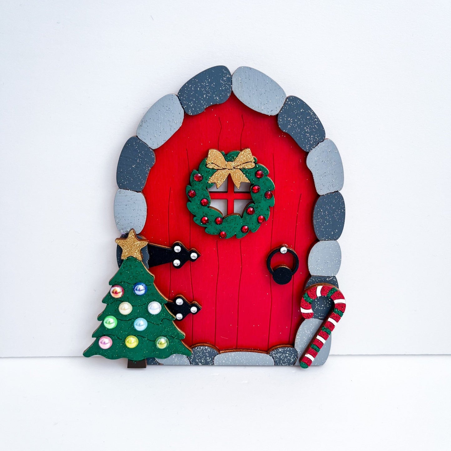 Christmas Elf Door - Sweet Pea Wooden Creations