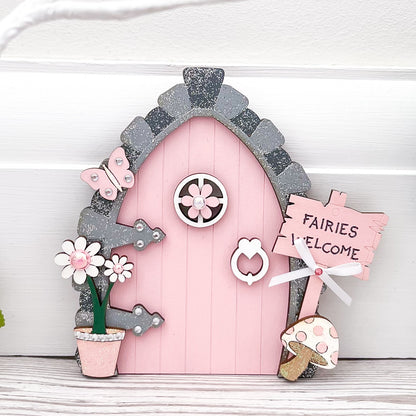Blush Pink Fairy Door