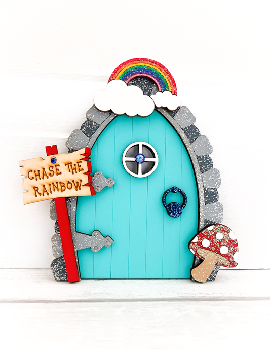 'Chase The Rainbow' Fairy Door