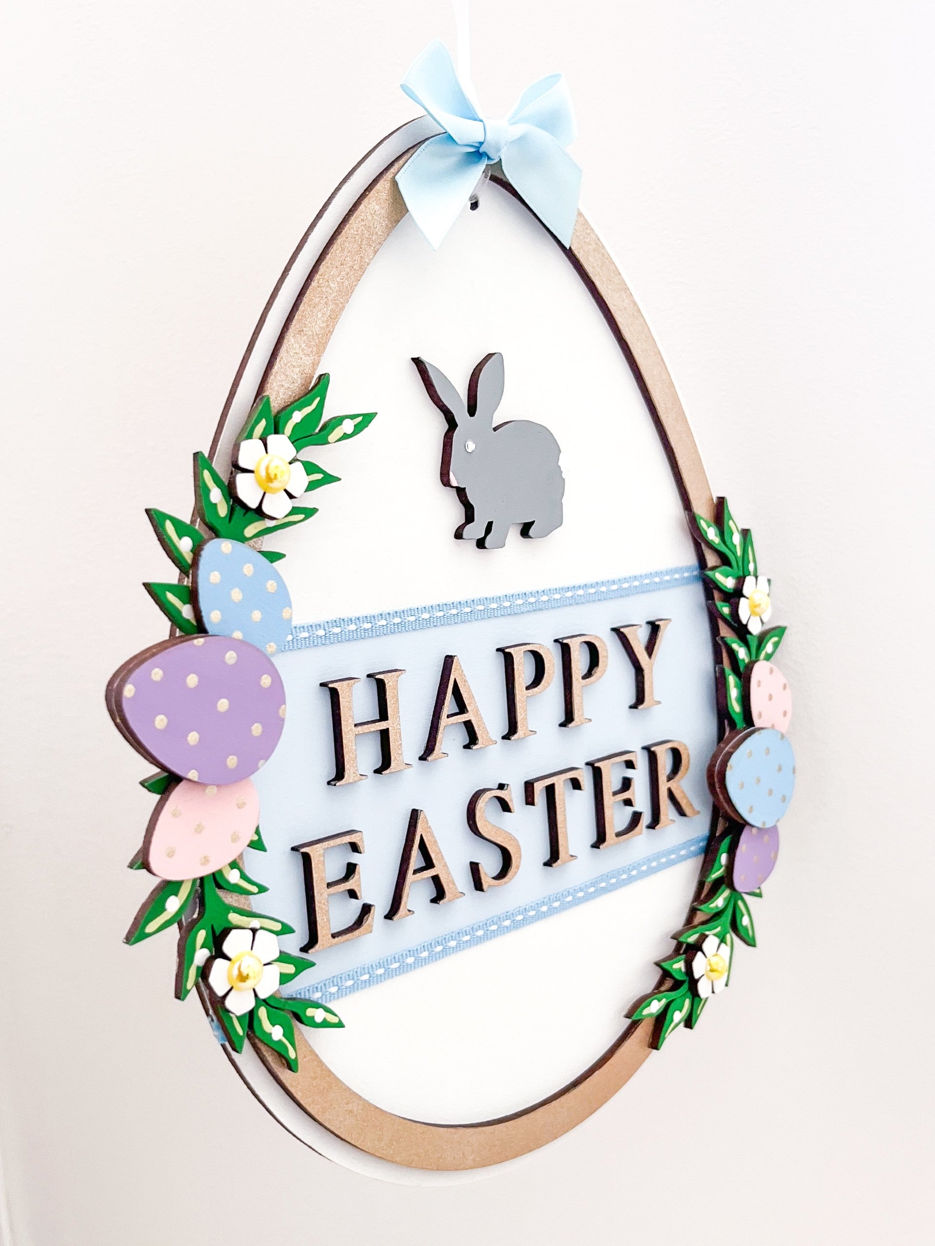 Easter Hanging Sign - Sweet Pea Wooden Creations