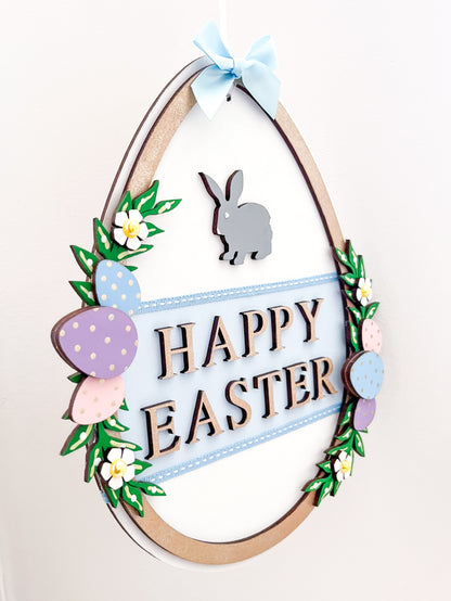 Easter Hanging Sign - Sweet Pea Wooden Creations