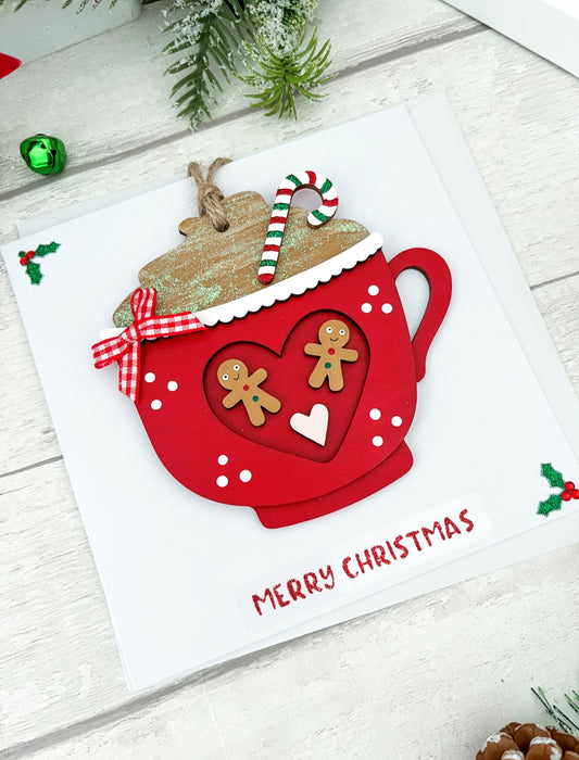 Gingerbread ‘Latte’ Christmas Decoration