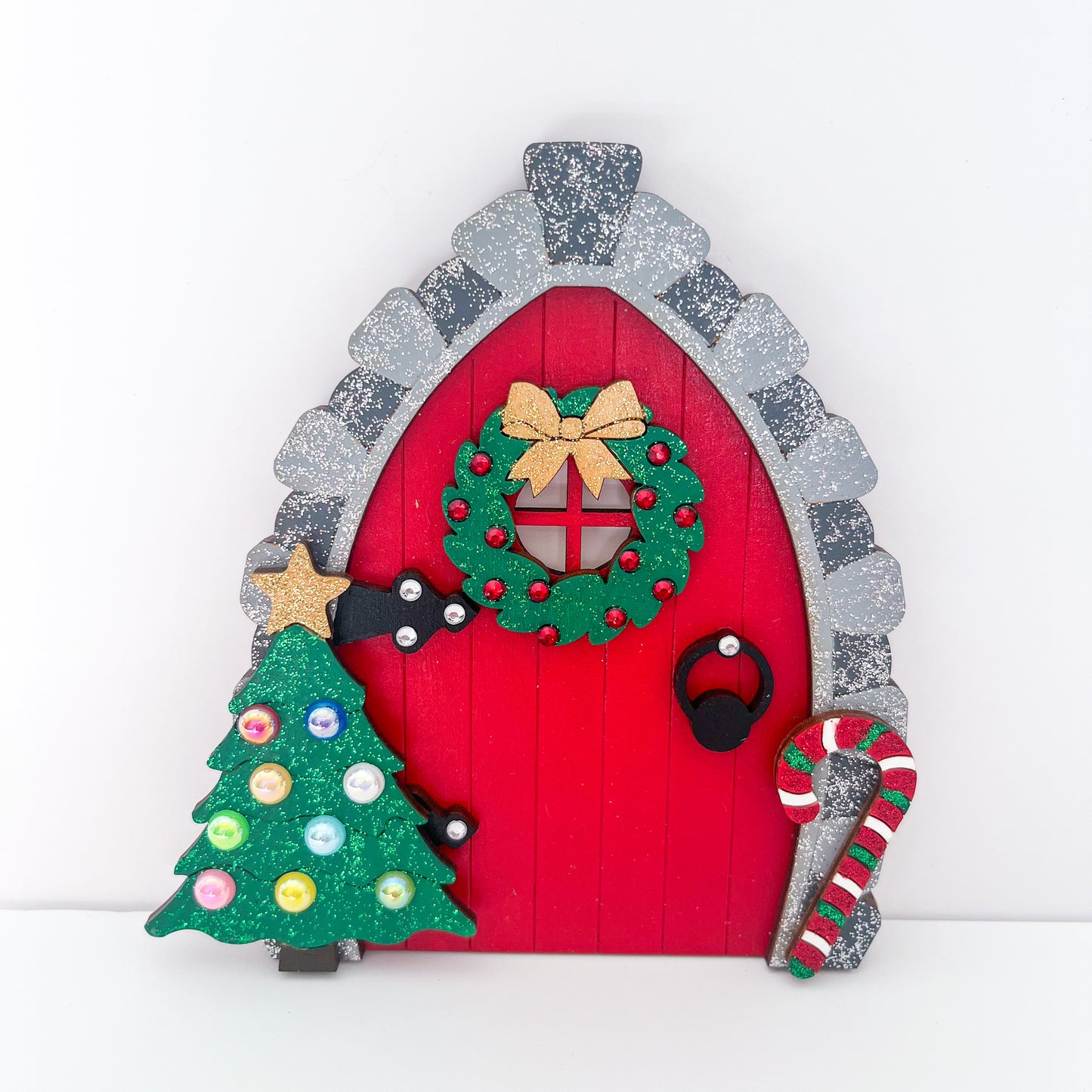 Traditional Christmas Fairy Elf Door