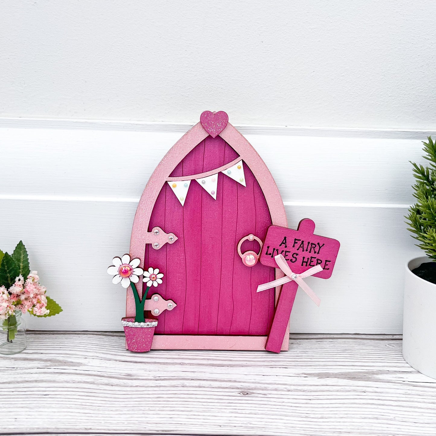 Bunting Fairy Door
