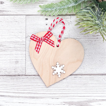 Nordic Heart Christmas Decoration