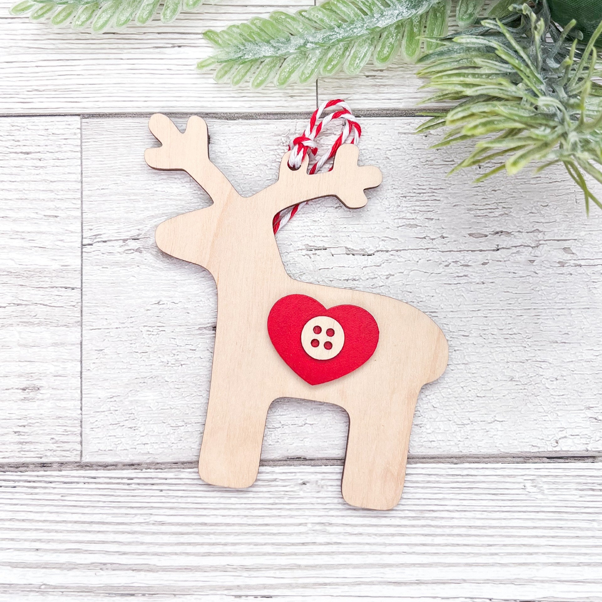 Nordic Style Christmas Tree Decoration - Sweet Pea Wooden Creations