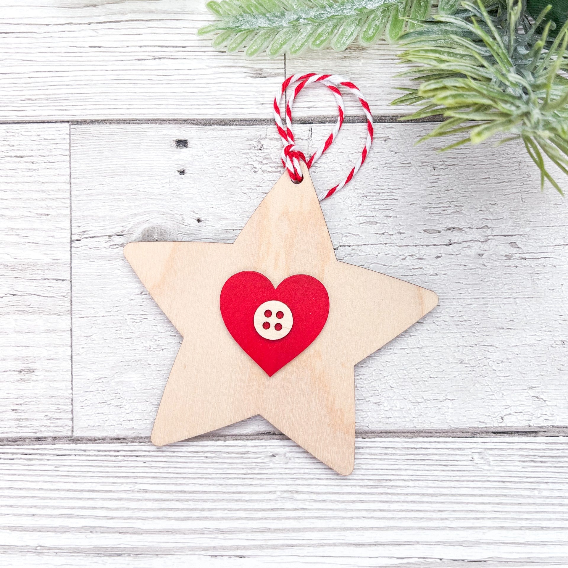 Nordic Star Christmas Tree Decoration