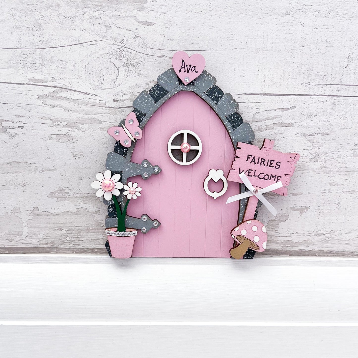 Candy Pink Fairy Door