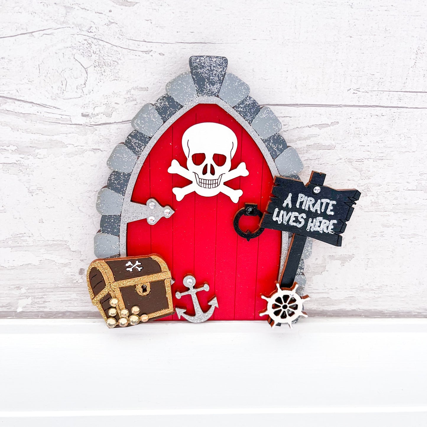 Red Pirate Door