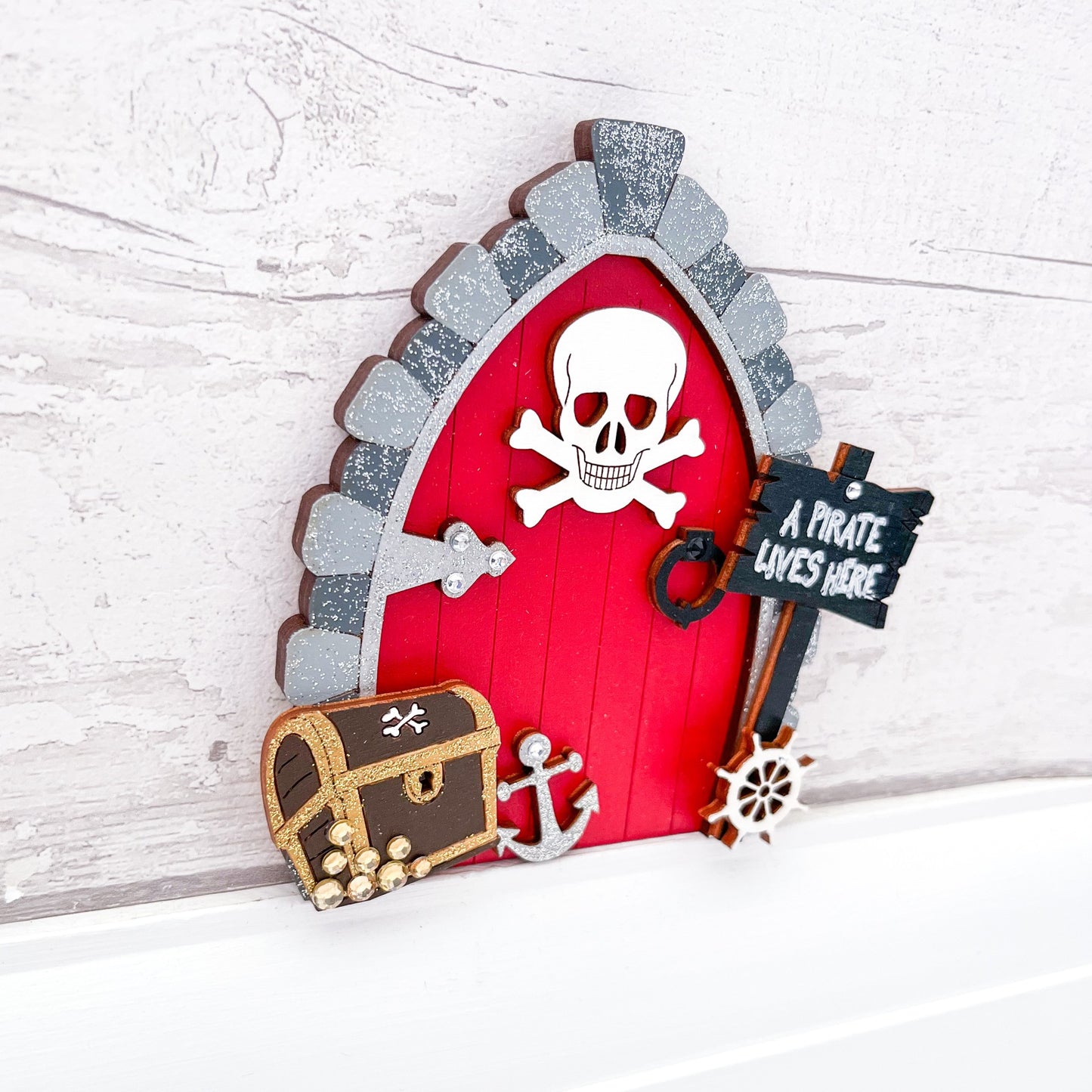 Red Pirate Door