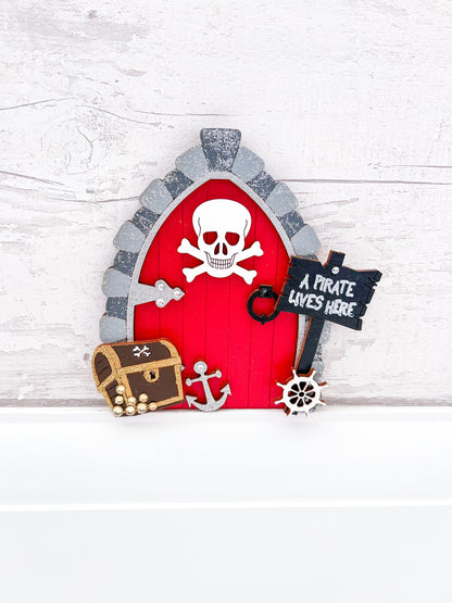 Red Pirate Door