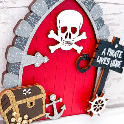 Red Pirate Door