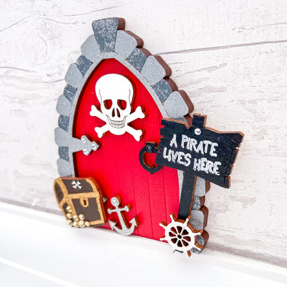 Red Pirate Door