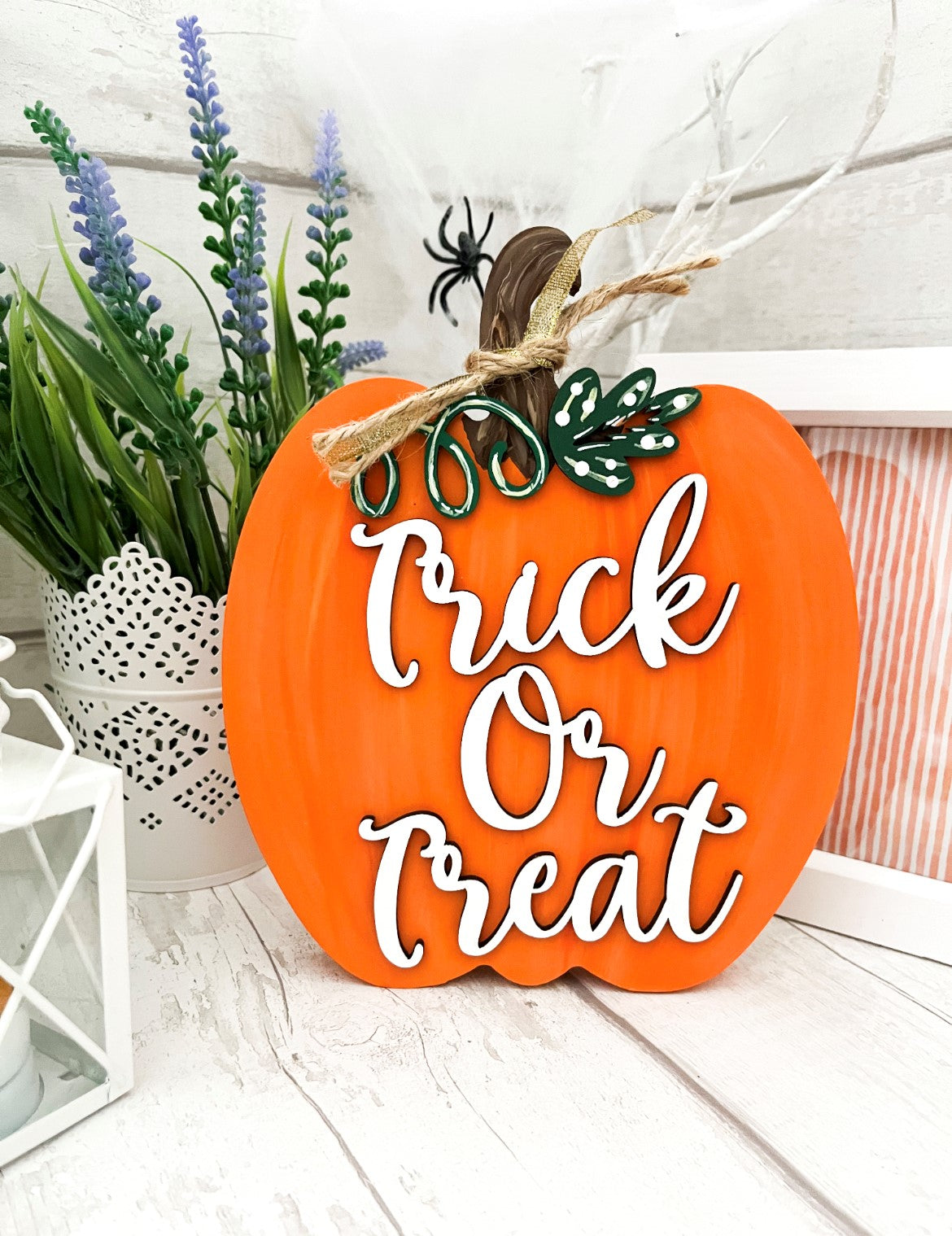 Personalised Pumpkin Halloween Decoration