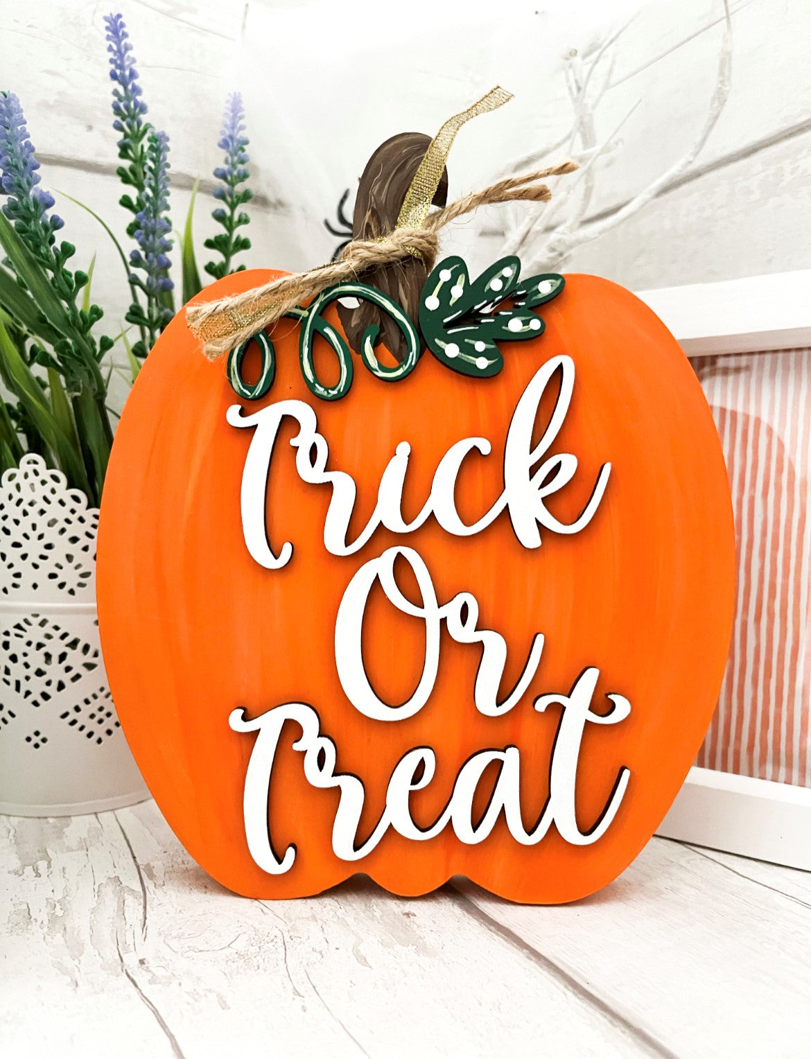 Personalised Pumpkin Halloween Decoration