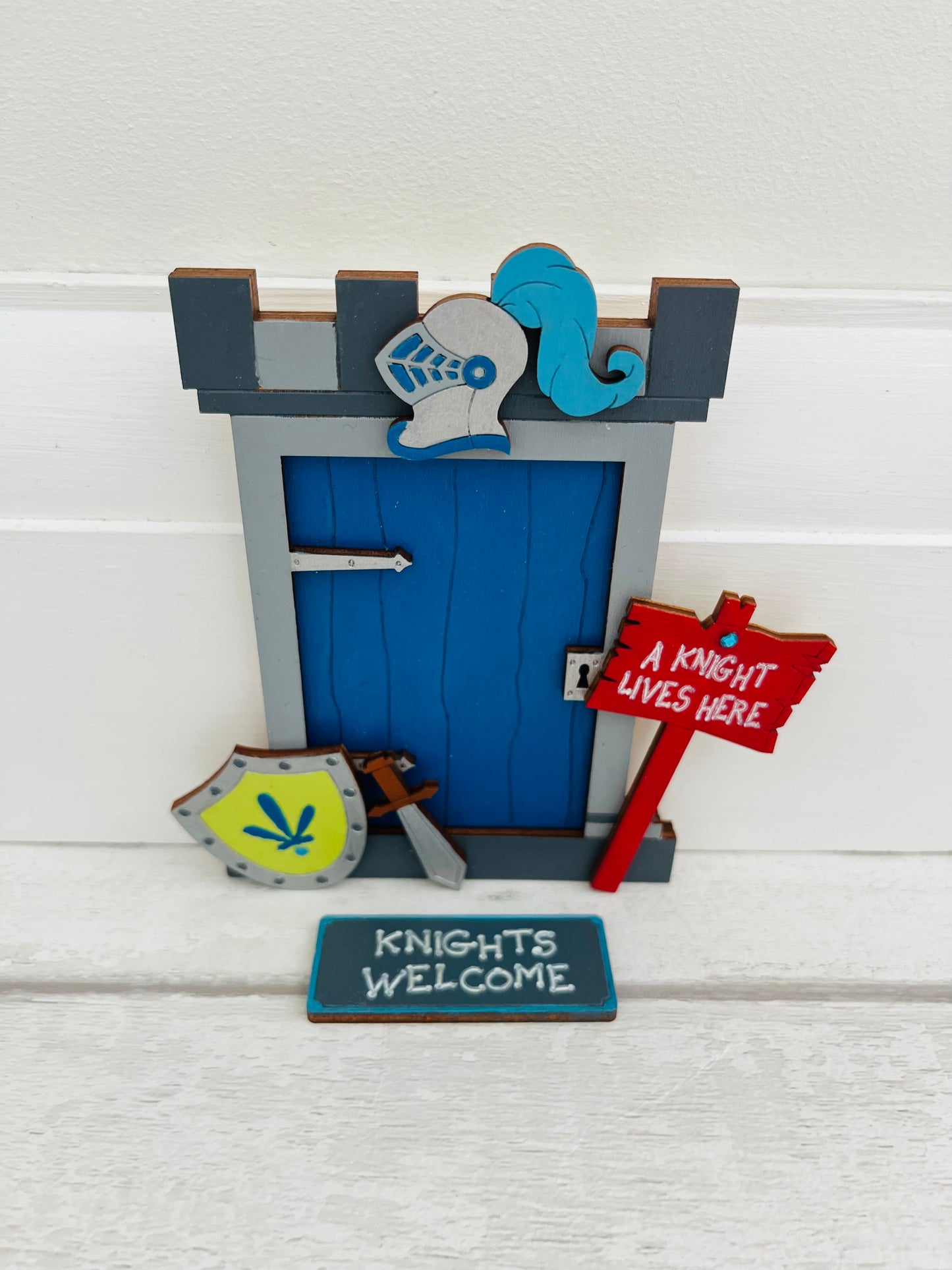 Knight Fairy Door Wall Art