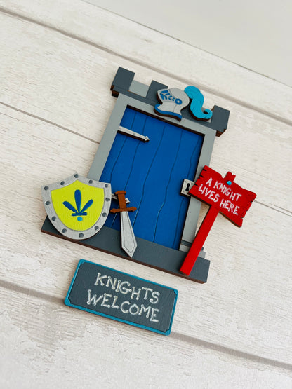 Knight Fairy Door Wall Art