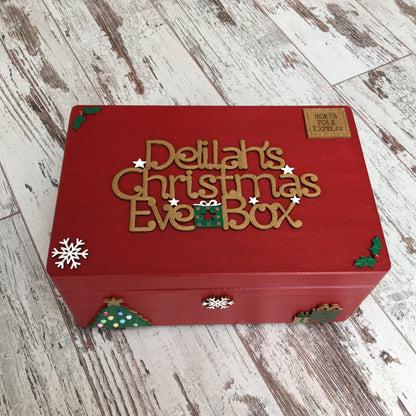 Wooden Christmas Eve Box