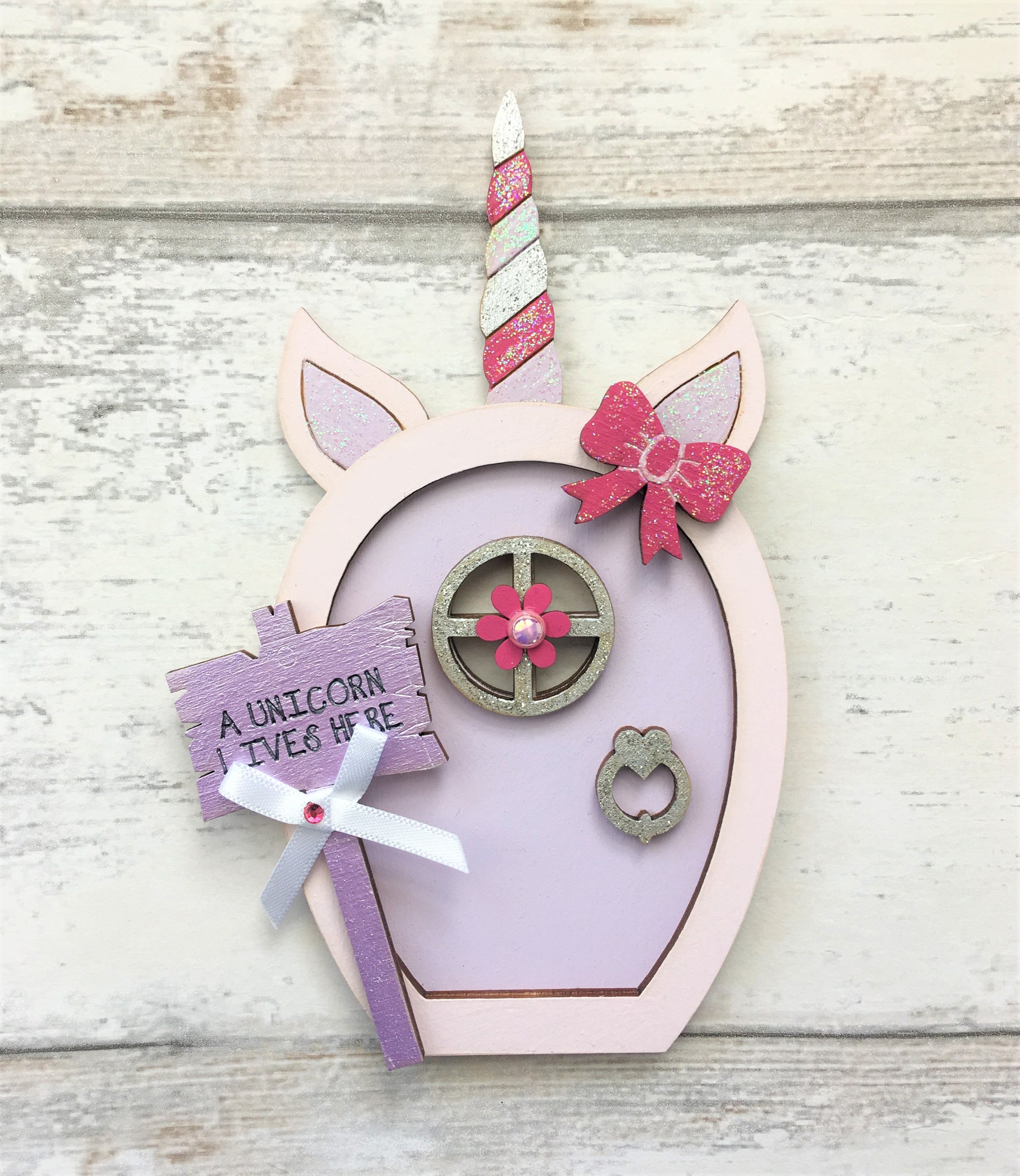 Unicorn Bedroom Decor, Magical Unicorn Door