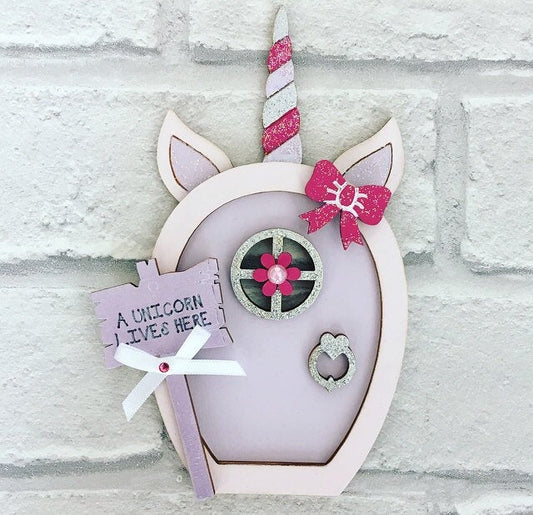 Unicorn Fairy Door