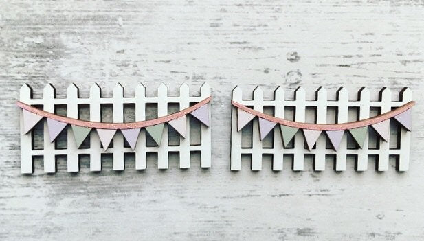 Fairy door fencing set