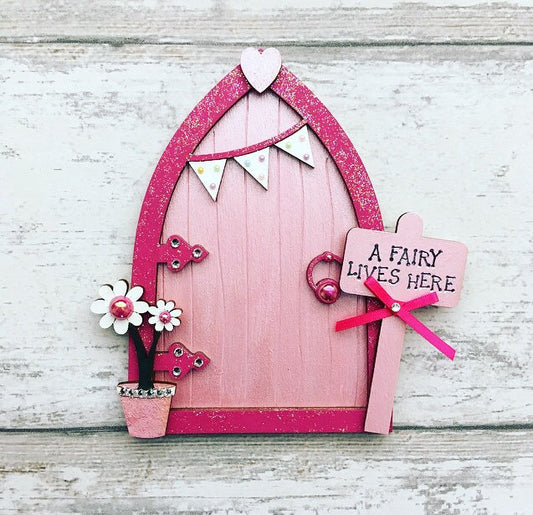 Magical Pink Fairy Door
