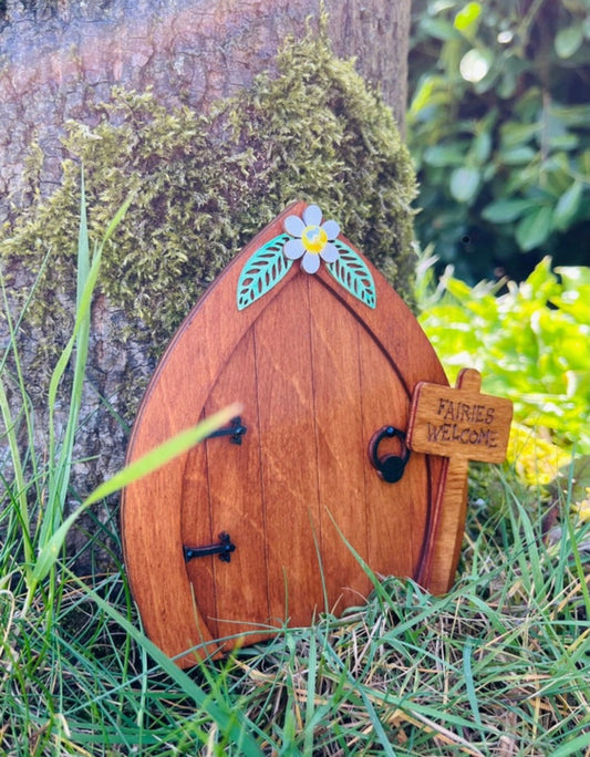 Wooden Garden Fairy Door