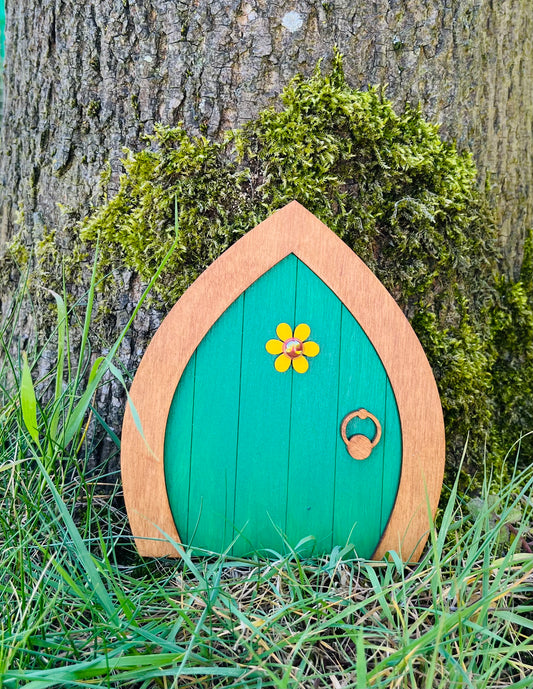 Green Garden Fairy Door