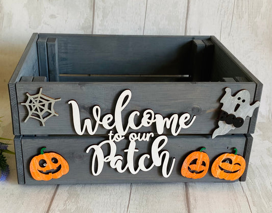 Welcome To Our Patch Halloween Crate