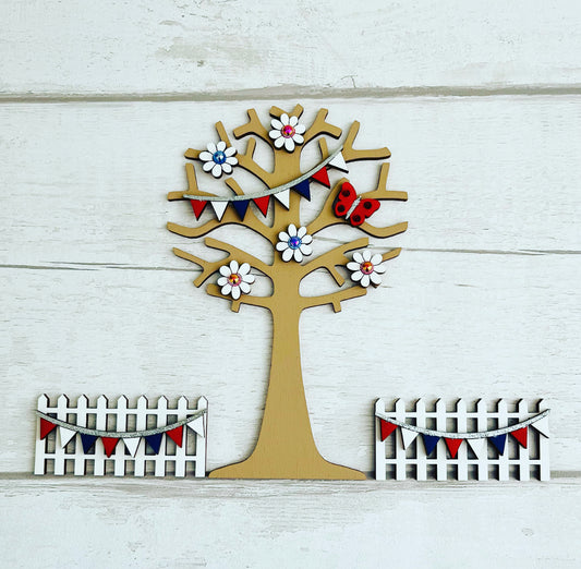 The Royal Tree And Fencing, Fairy door Accessory