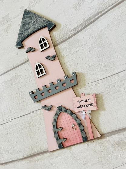 Fairy Princess Tower Fairy Door
