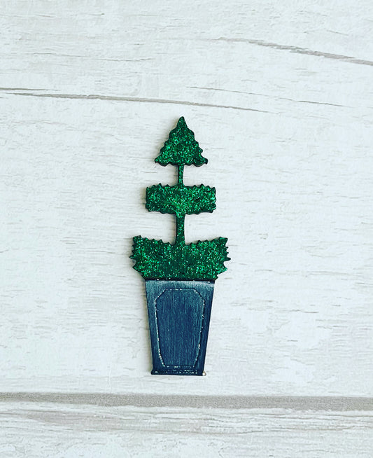 Plant In Pot - Fairy Door Accessory