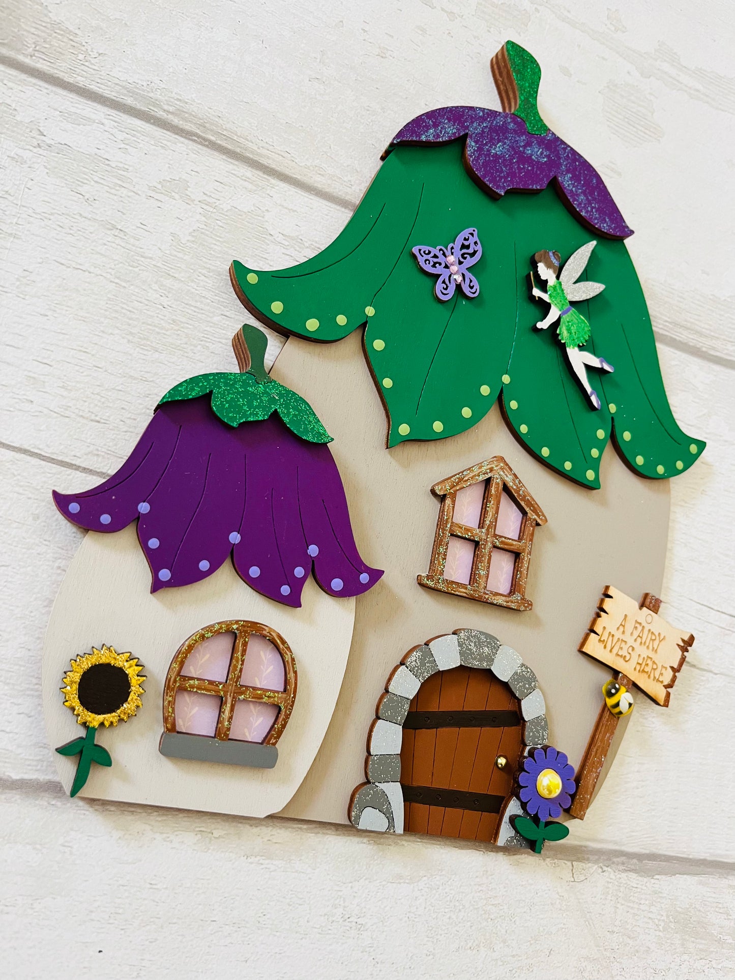 Large Fairy House Wall Décor - Fairy Door