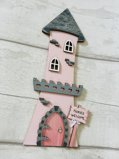Fairy Princess Tower Fairy Door