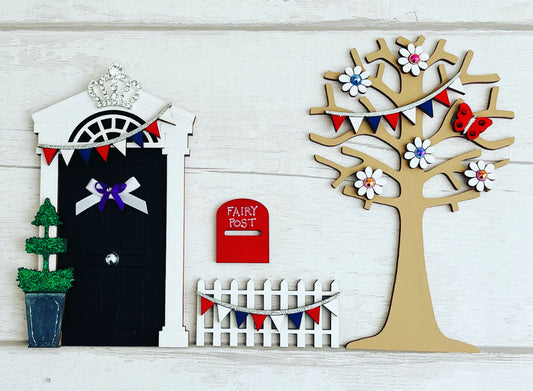 The Royal's Commemorative Fairy Door Set