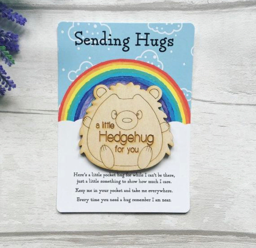 Little Pocket Hug, 'A Little Hedge-hug For You' Token Gift
